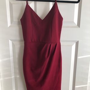 Wrap Homecoming Dress